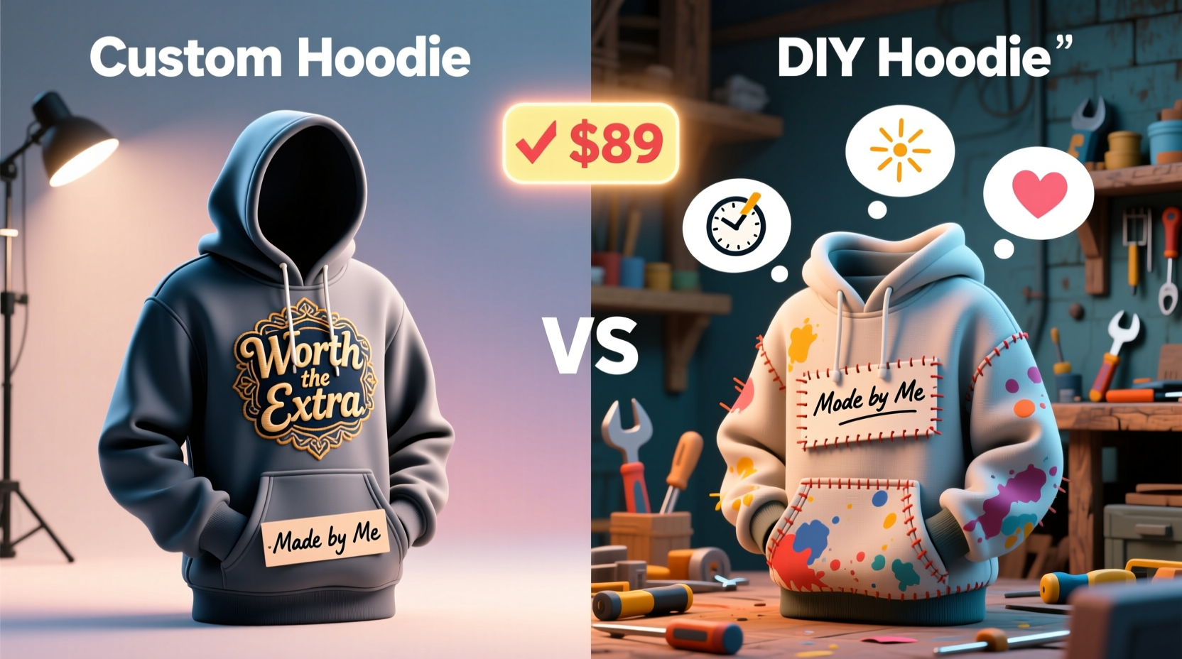 custom vs diy hoodie is paying extra for a custom hoodie really worth it 2