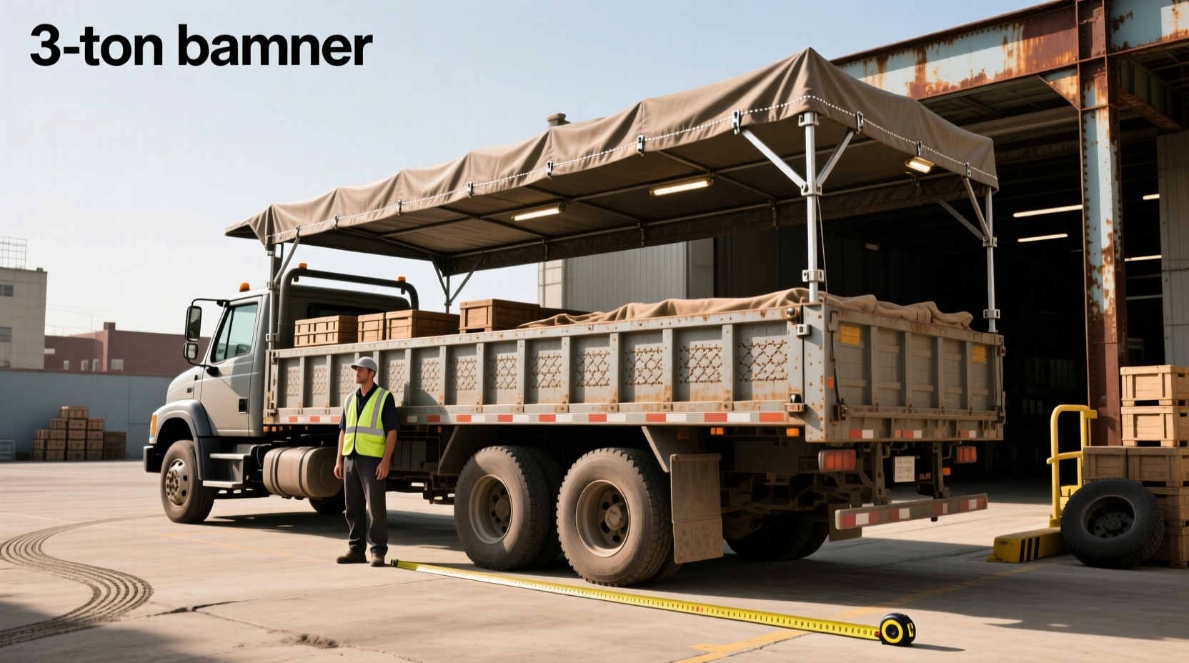 How to choose 3 ton truck canopy,How big is a 3 ton truck?