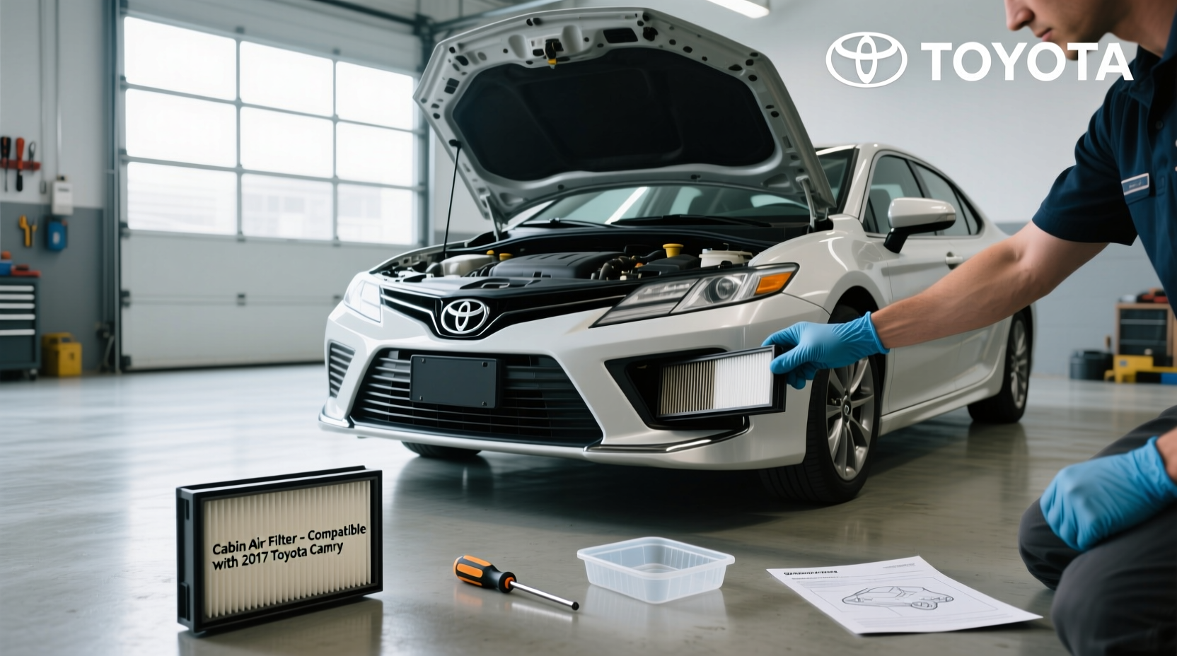 How to Replace Cabin Air Filter on 2017 Toyota Camry