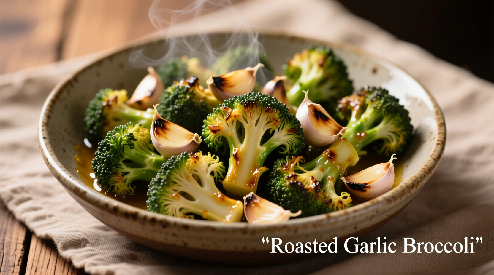 roasted garlic broccoli