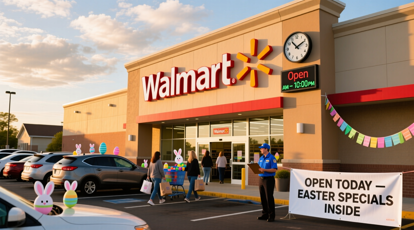will walmart be open tomorrow on easter
