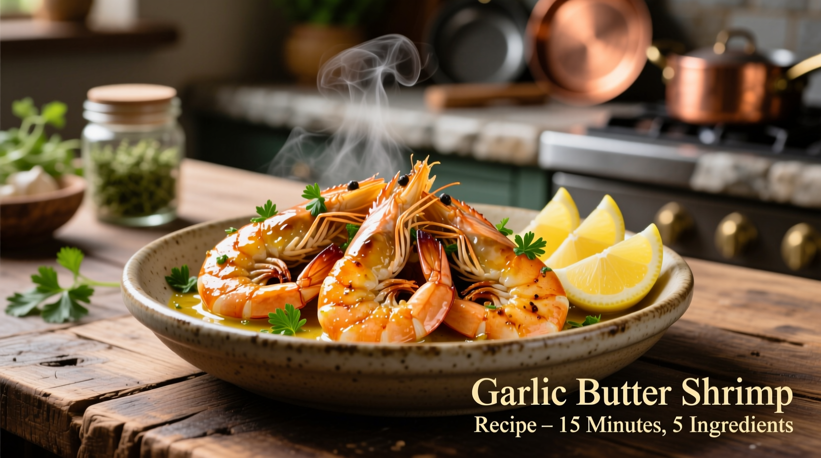 Perfect Shrimp in Garlic Butter Recipe in 15 Minutes