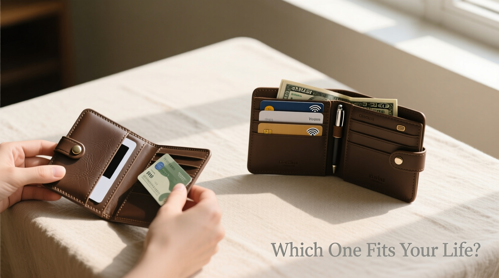 korean clutch wallet vs checkbook wallet which ones actually easier to use