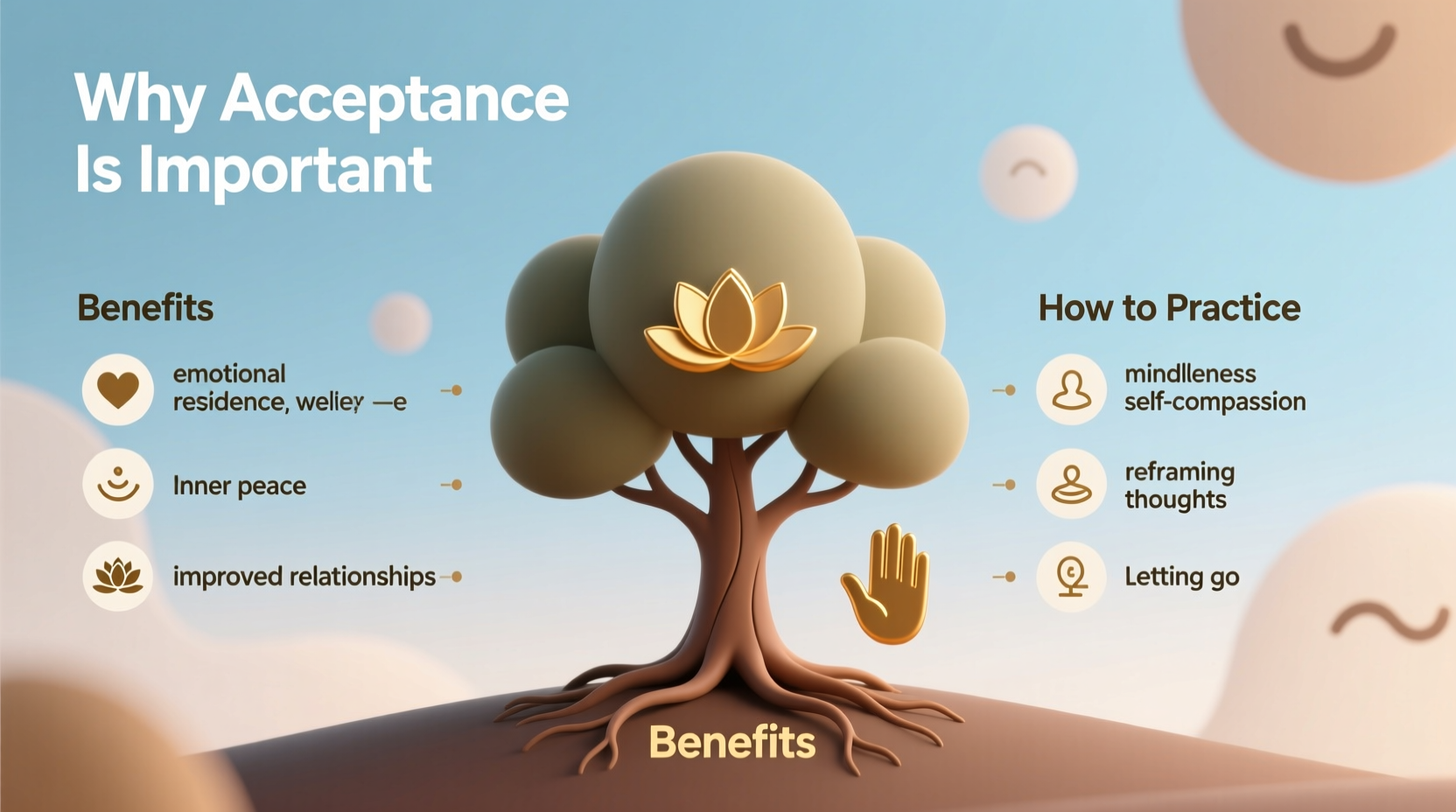 why acceptance is important benefits how to practice it