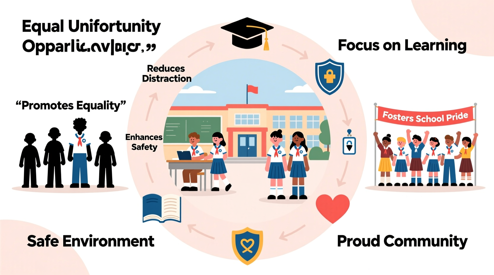 why schools should have uniforms benefits arguments