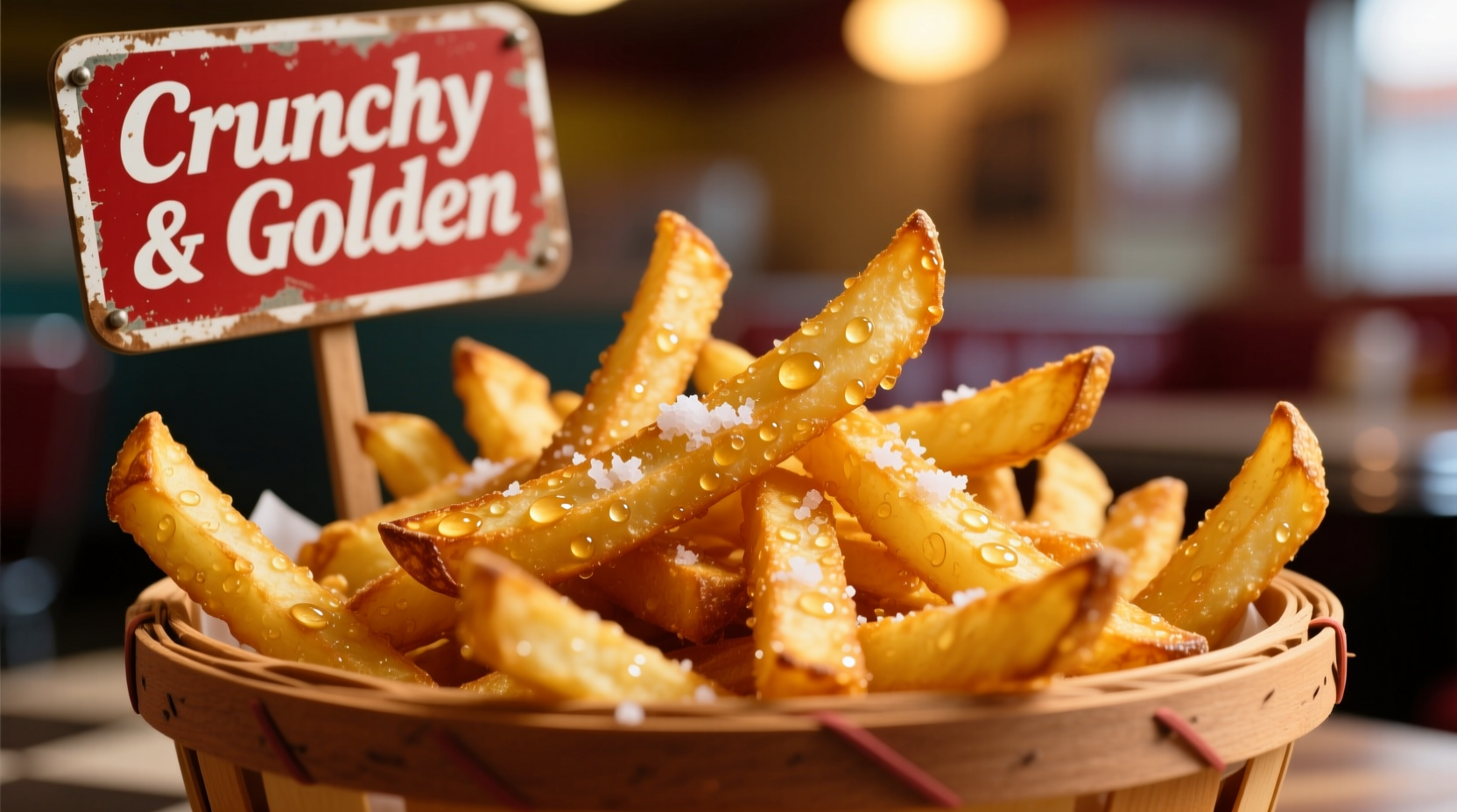 deep fry potato fries