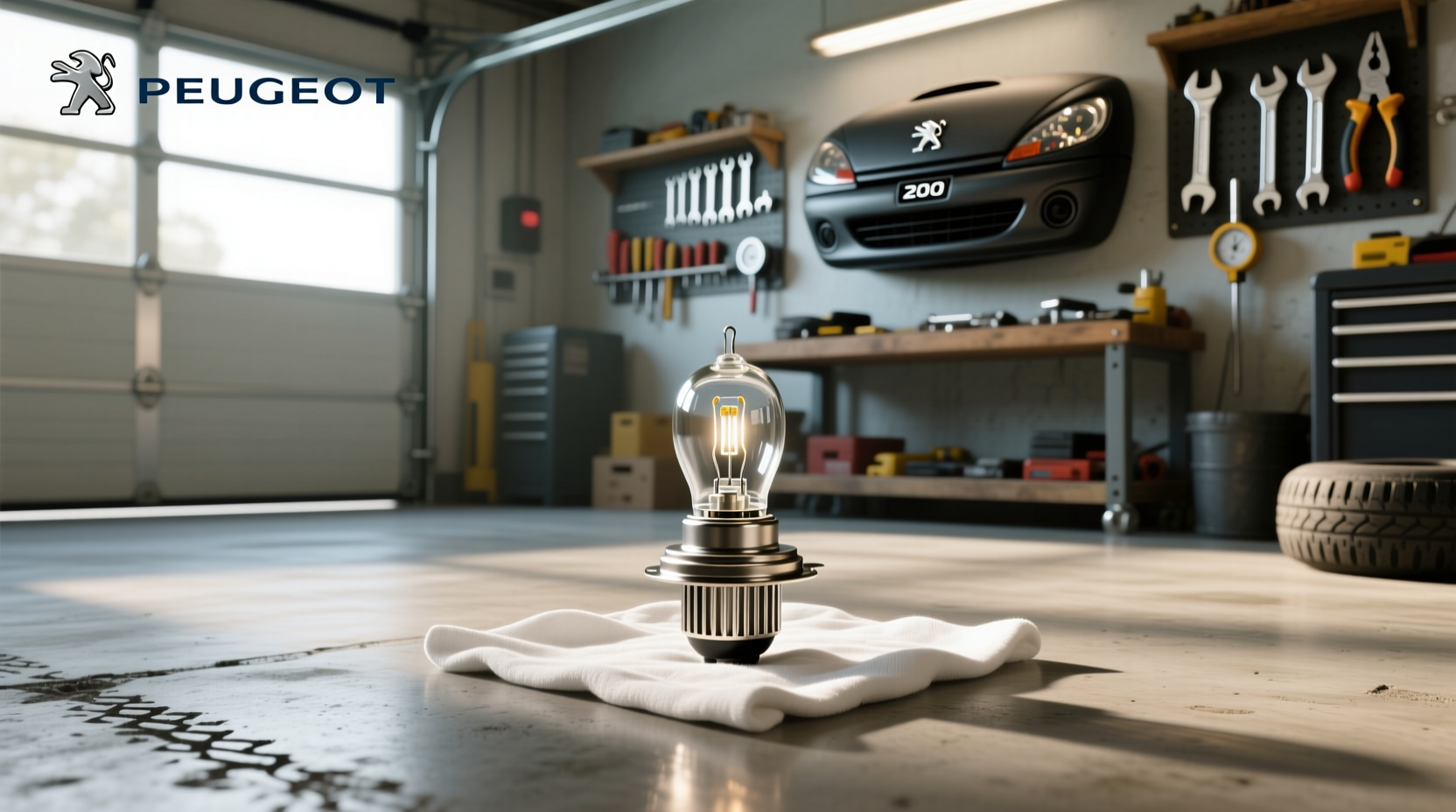 How to Replace Peugeot 206 Headlight Bulb & Choose the Right Type