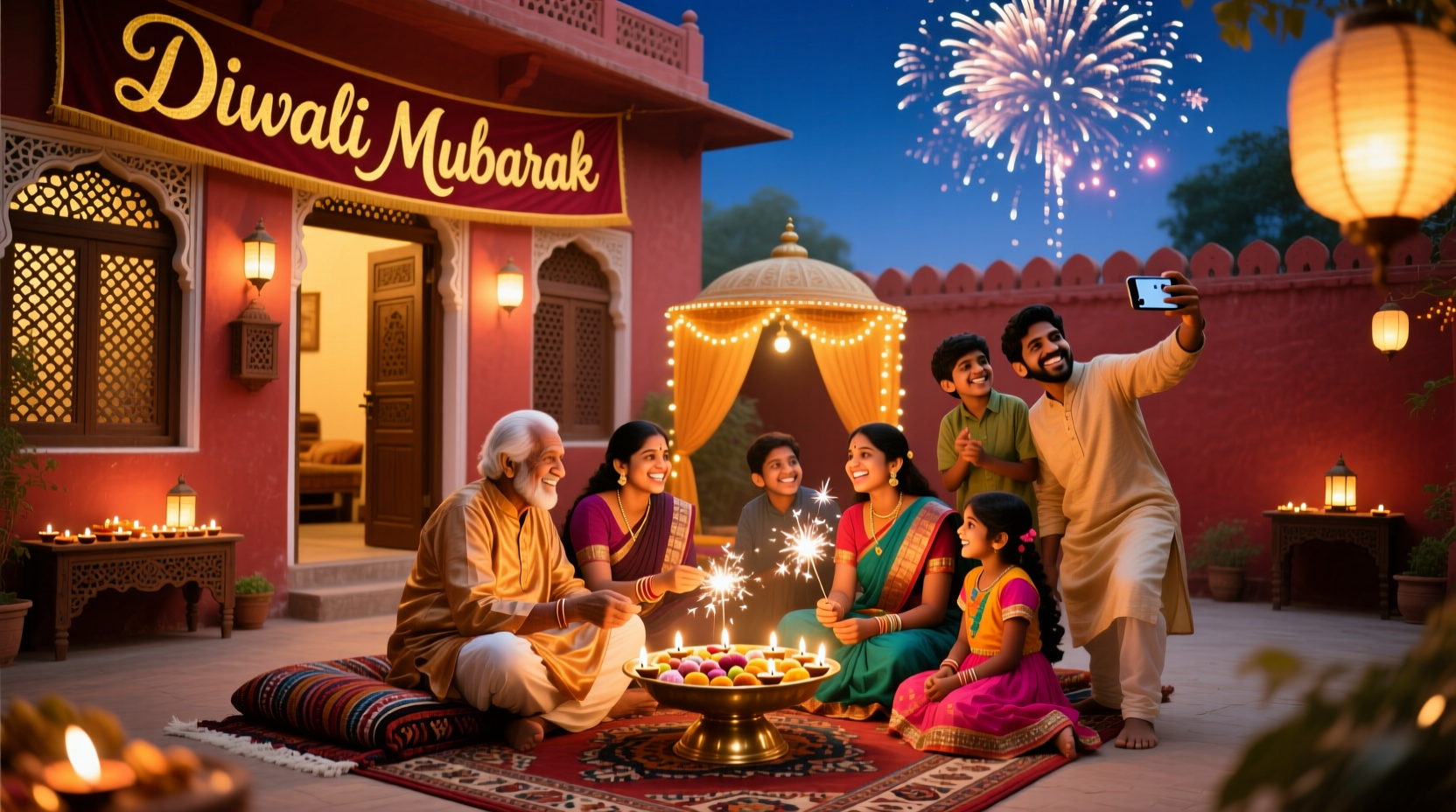 how to celebrate new year with family in delhi