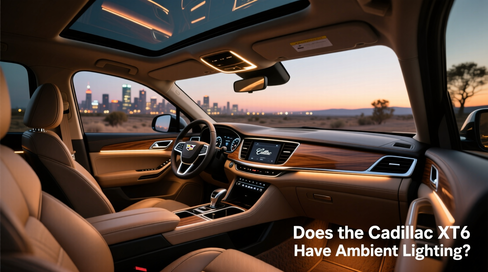 Cadillac XT6 Ambient Lighting Guide