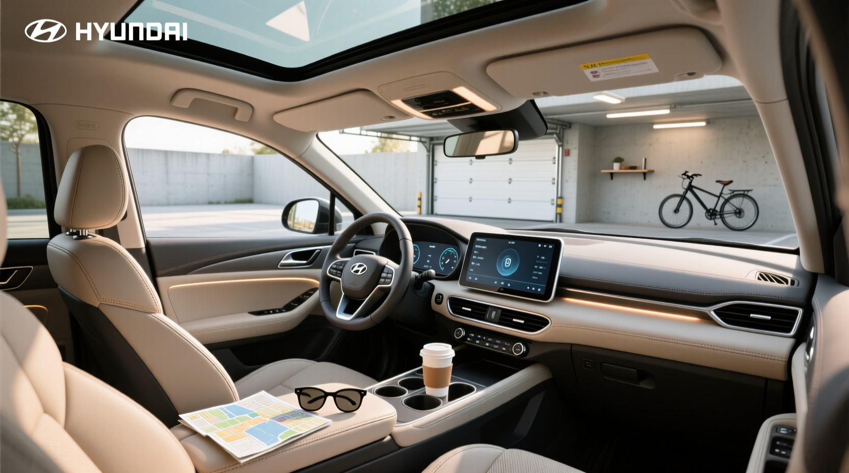 2025 hyundai tucson interior features layout