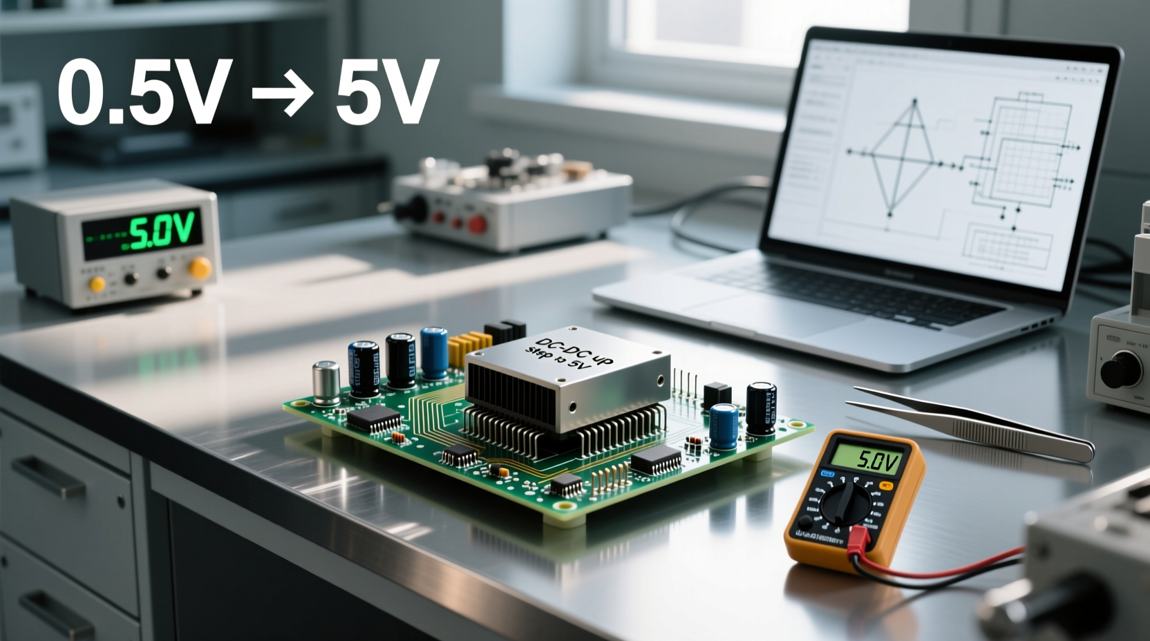 0.5v to 5v dc dc boost converter guide