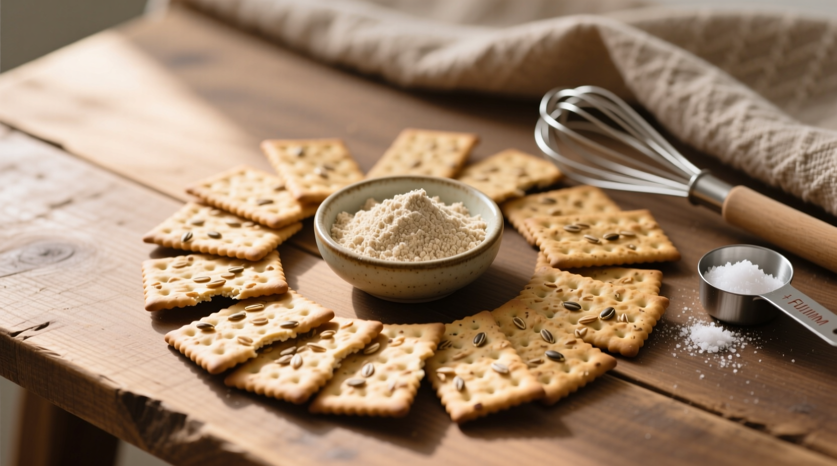 whole wheat crackers recipe