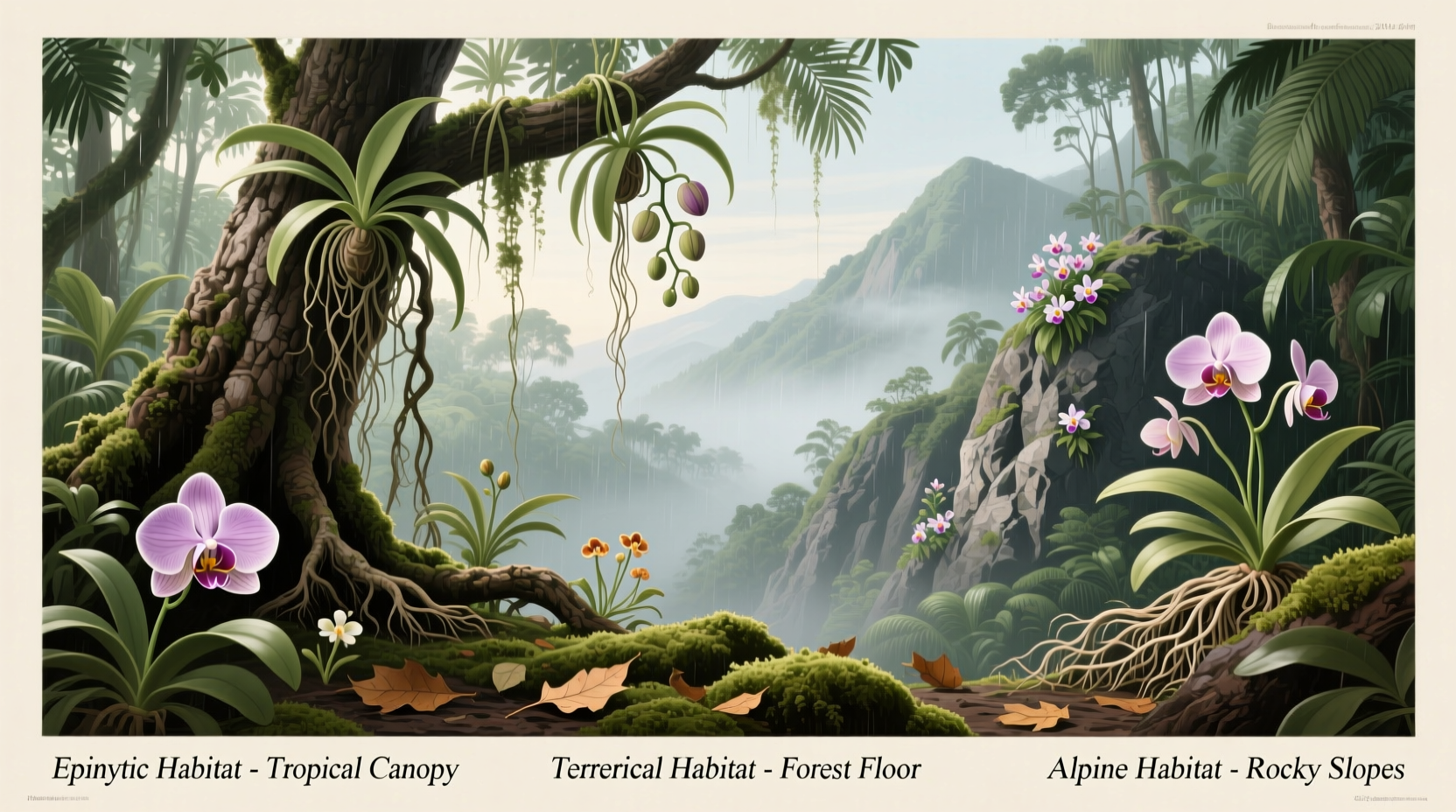 Where Do Orchids Grow Naturally? Habitat Guide