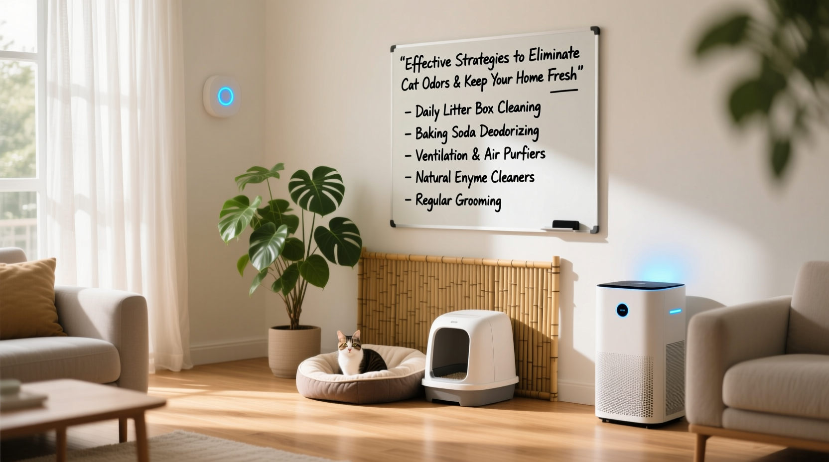 effective strategies to eliminate cat odors and keep your home fresh