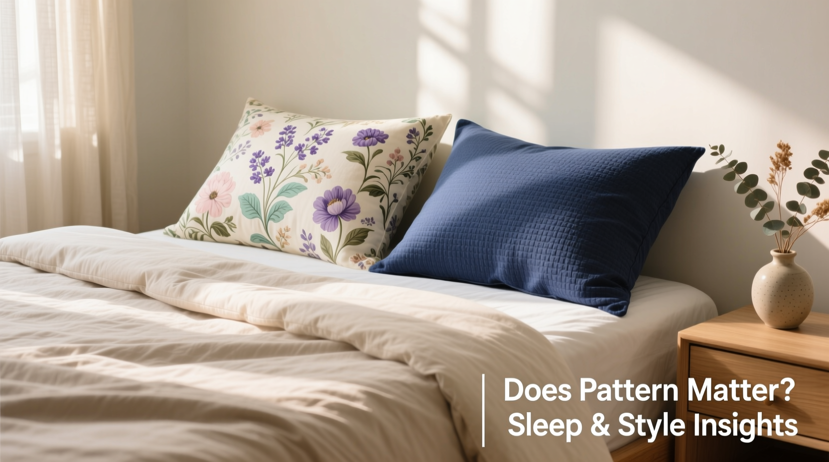 floral vs solid pillowcases does the pattern really matter for sleep and decor