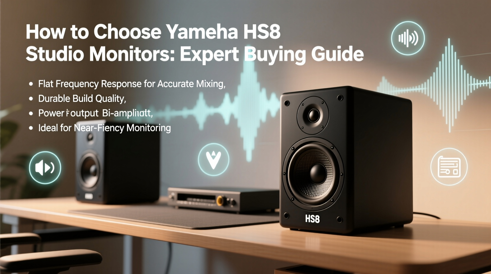 speakers monitors h8 yamaha