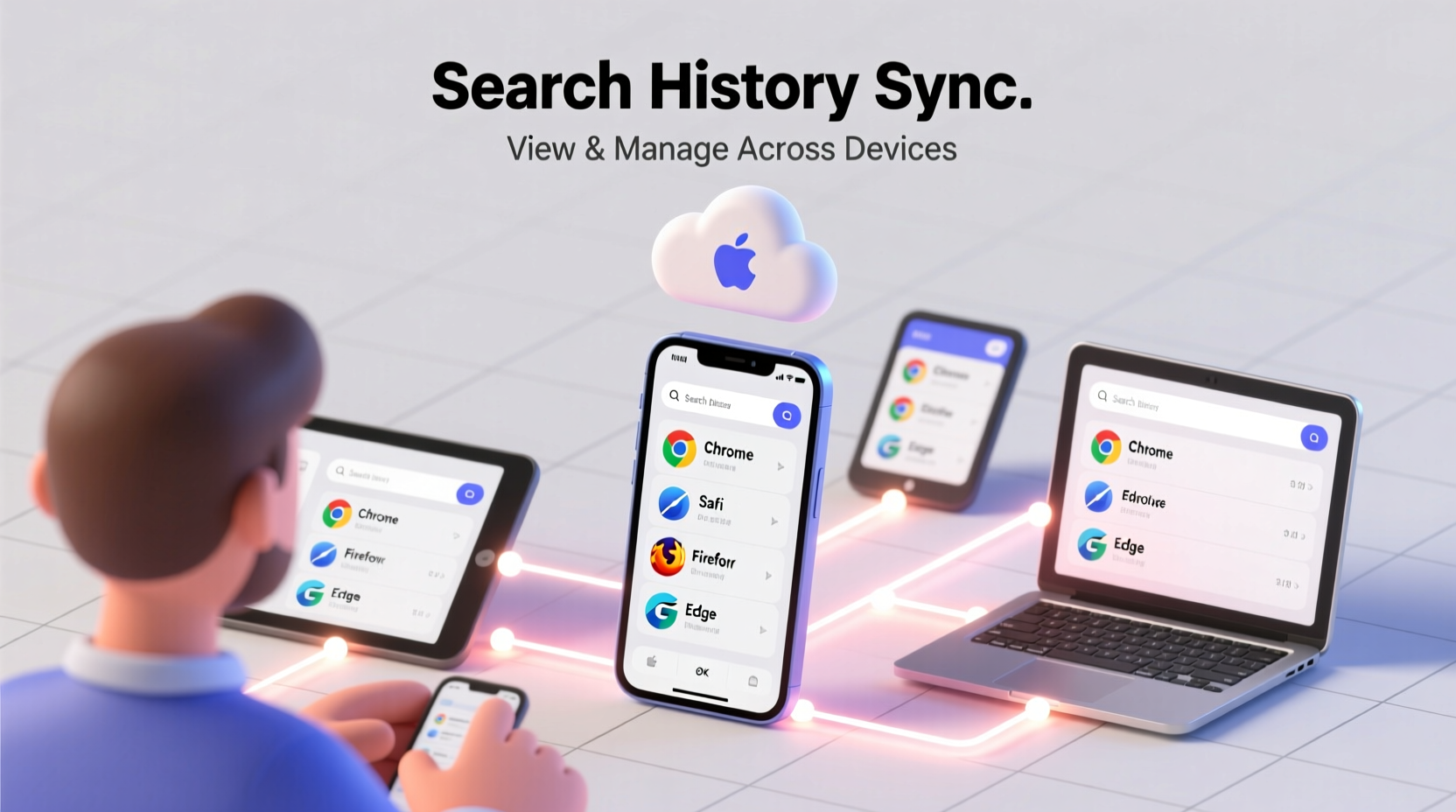 how to easily view and manage your search history across browsers and devices