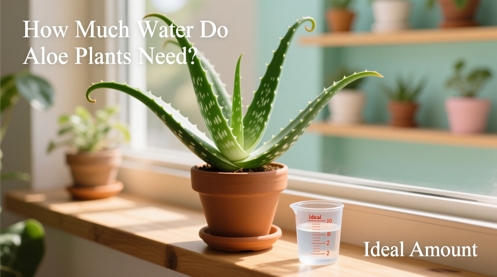 how much water do aloe plants need