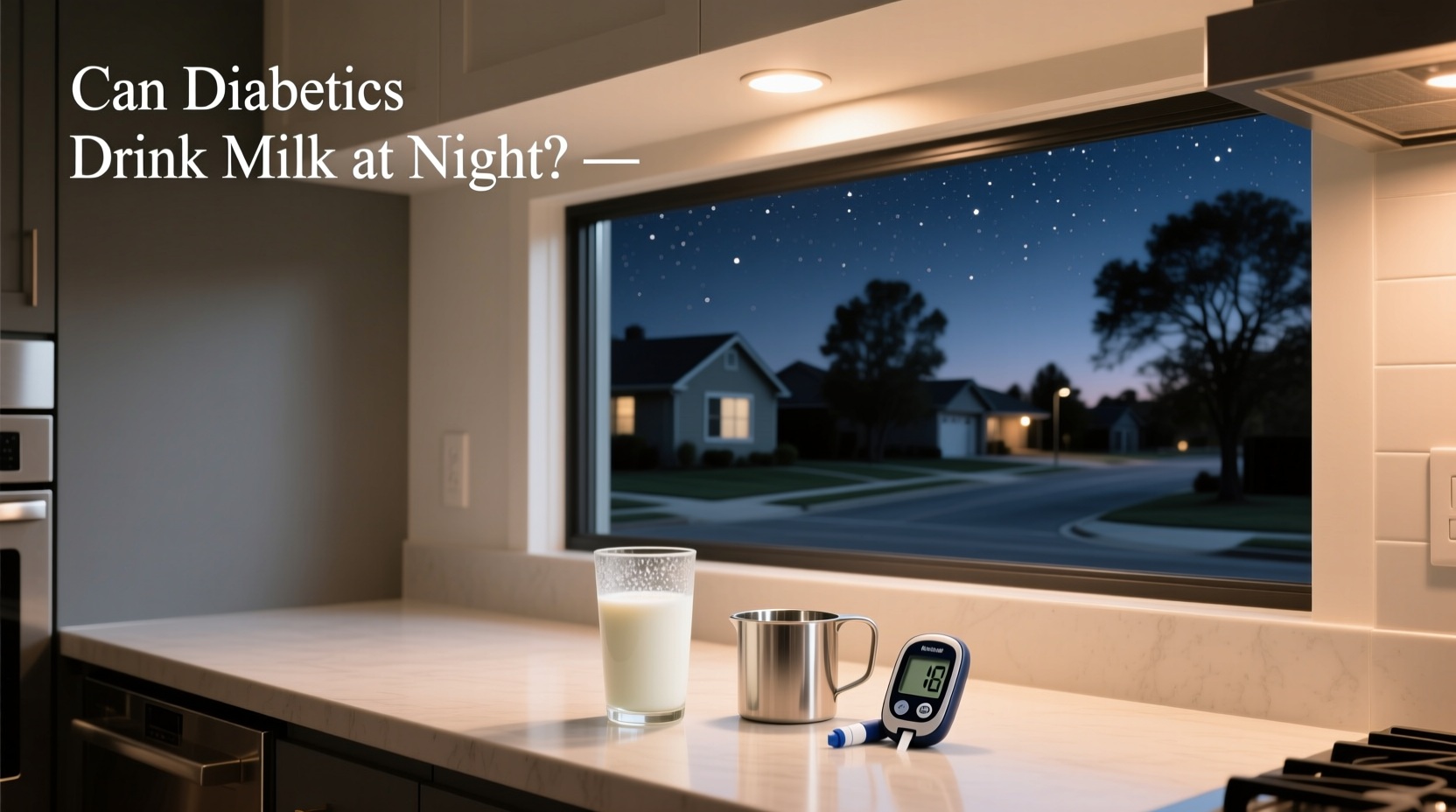 can diabetics drink milk at night safely