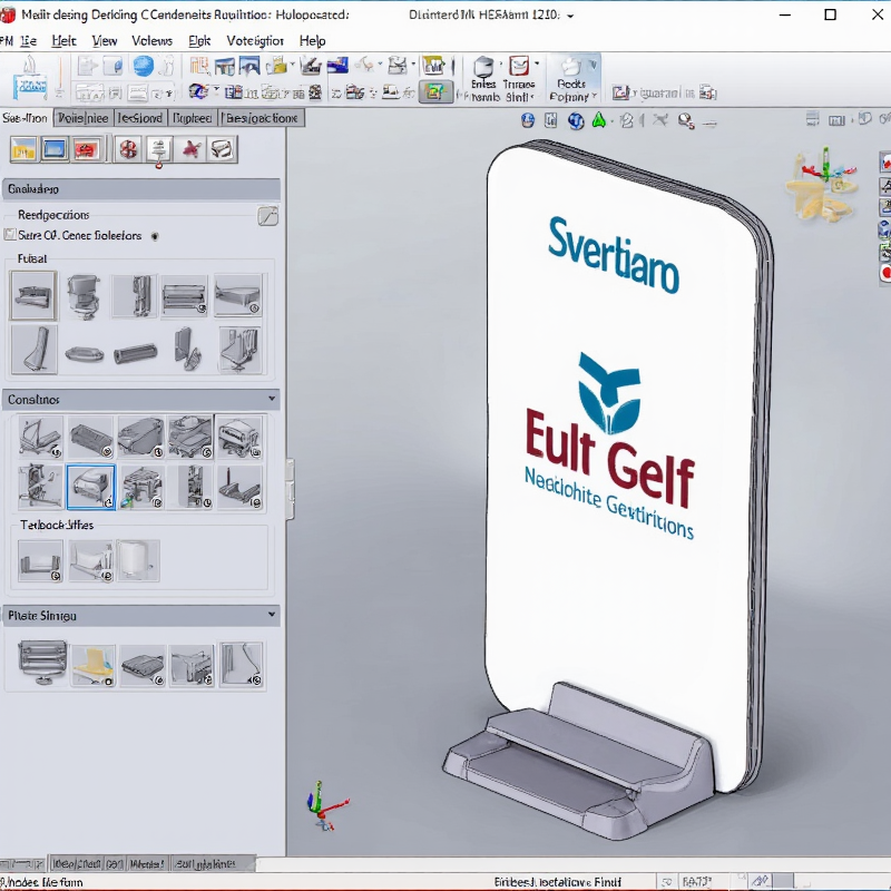 3D Booth Design Software for Interior Designers, material: strong metal, sleek and durable.