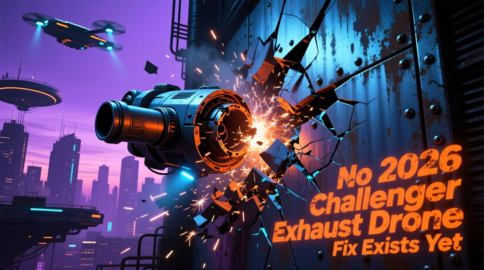 challenger exhaust drone fix 2026