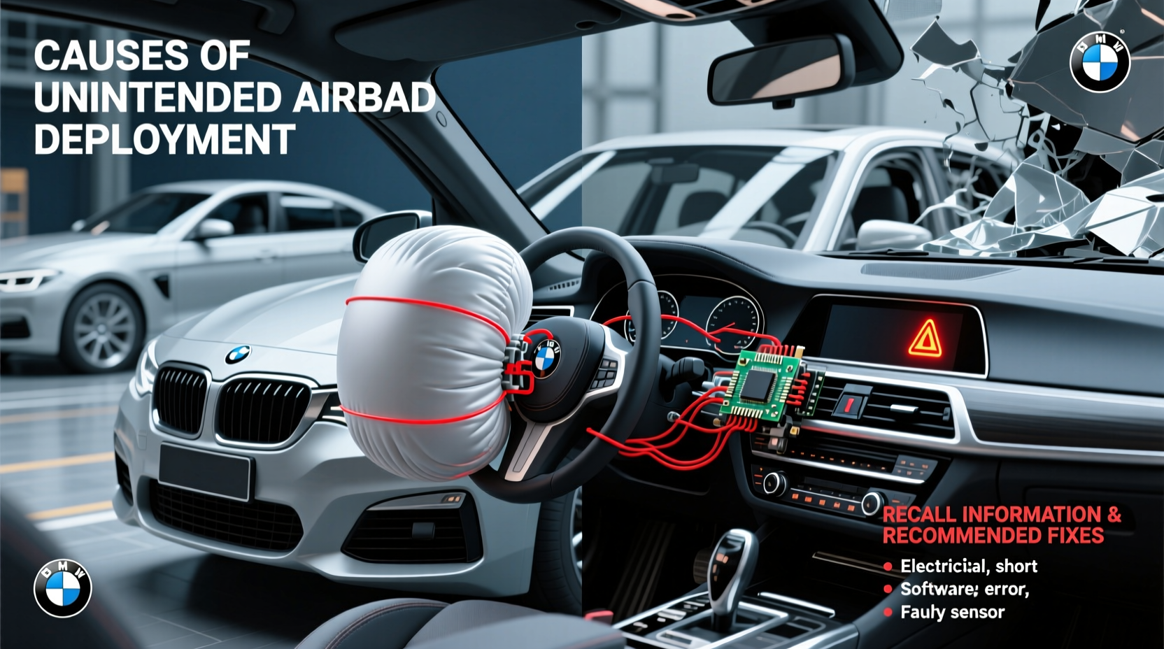 bmw airbag unintended deployment