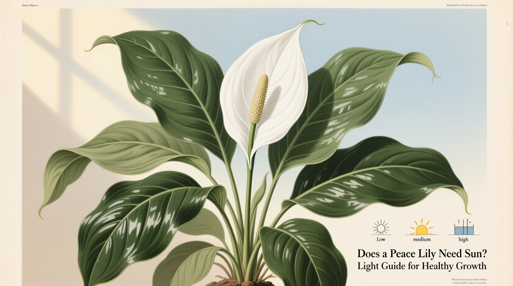 Does a Peace Lily Need Sun? Light Guide for Healthy Growth