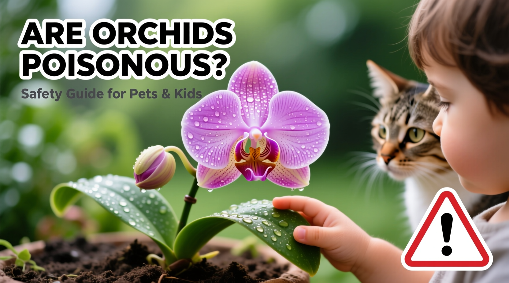 Are Orchids Poisonous? Safety Guide for Pets & Kids