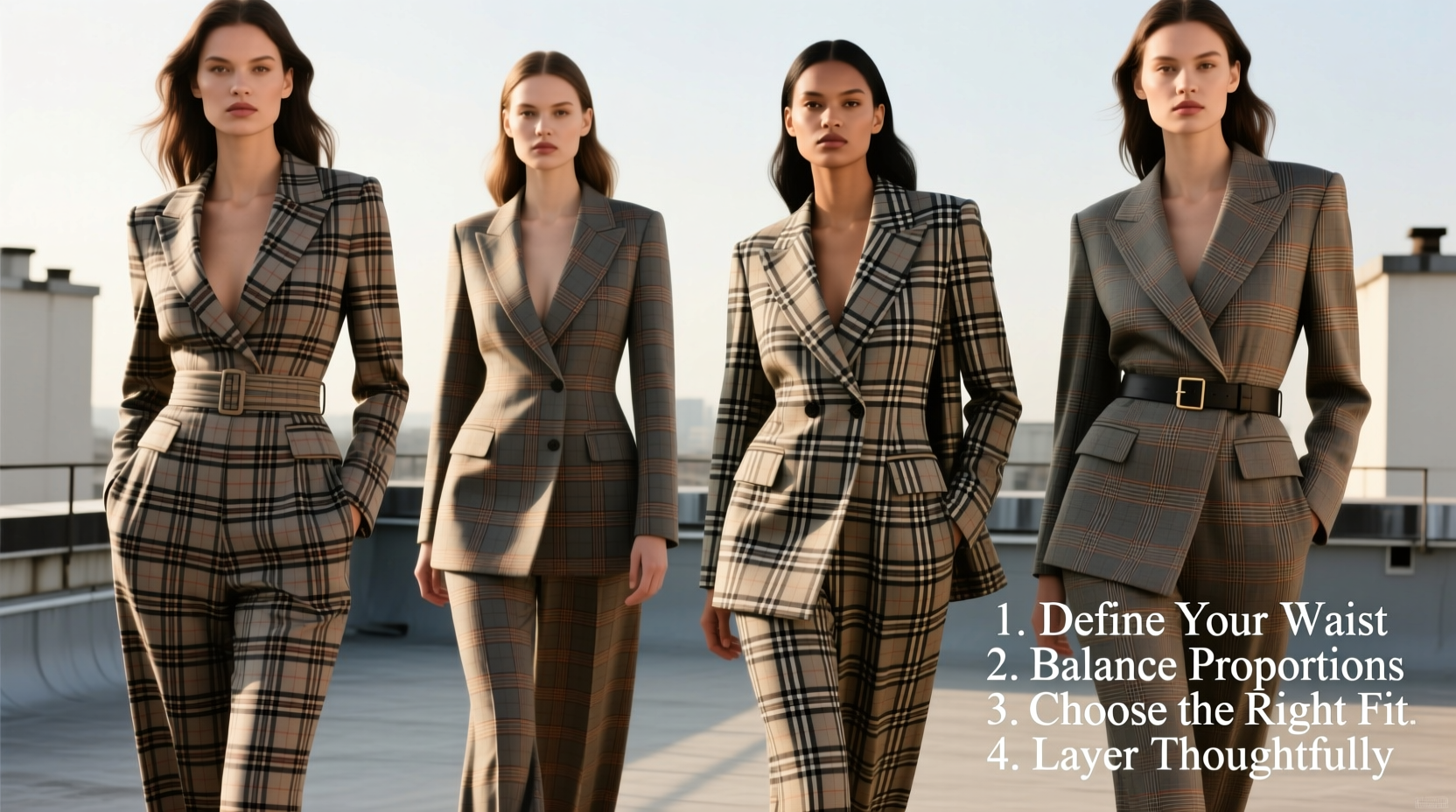 mastering plaid suit styling tips for flattering every body shape