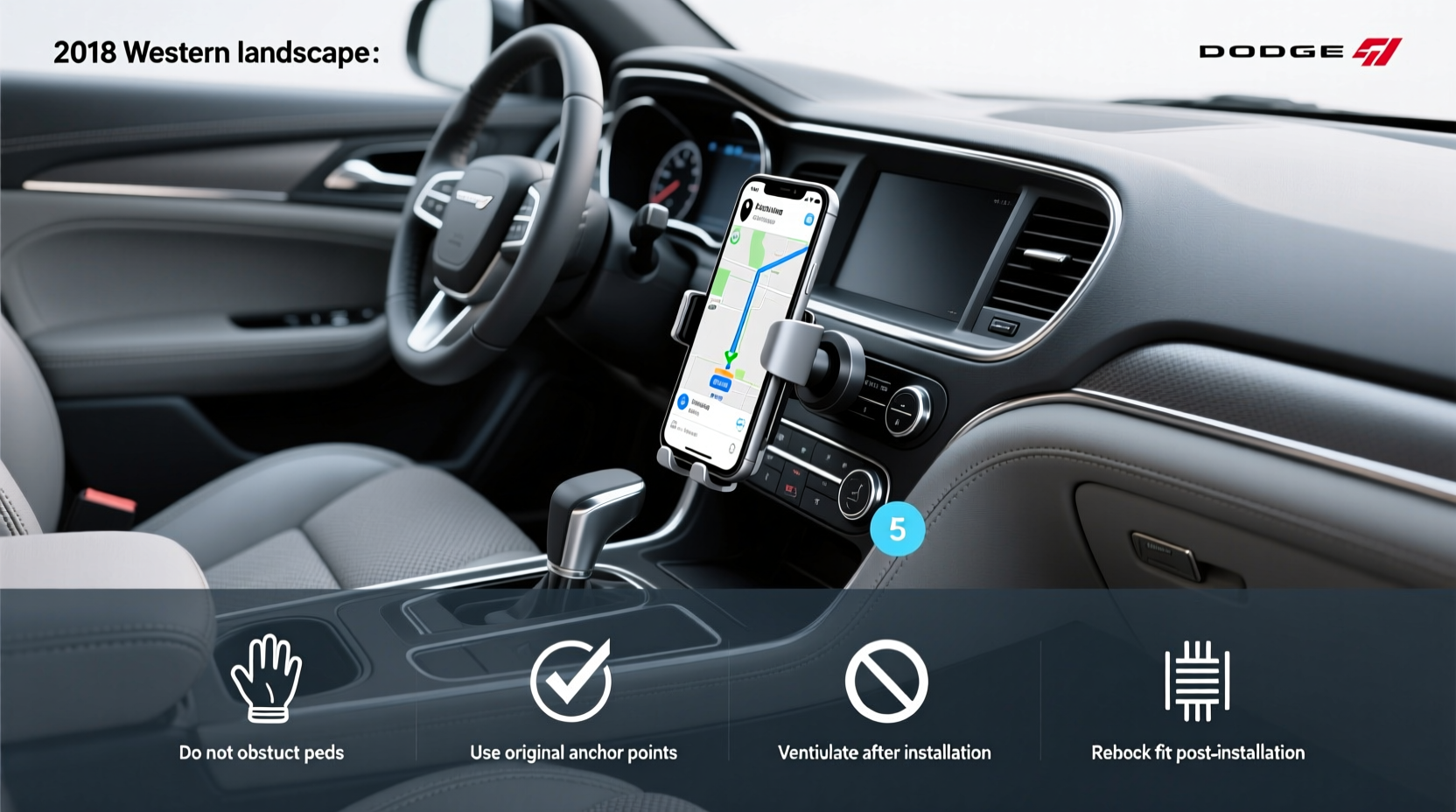 2018 Dodge Charger Phone Mount Buying Guide