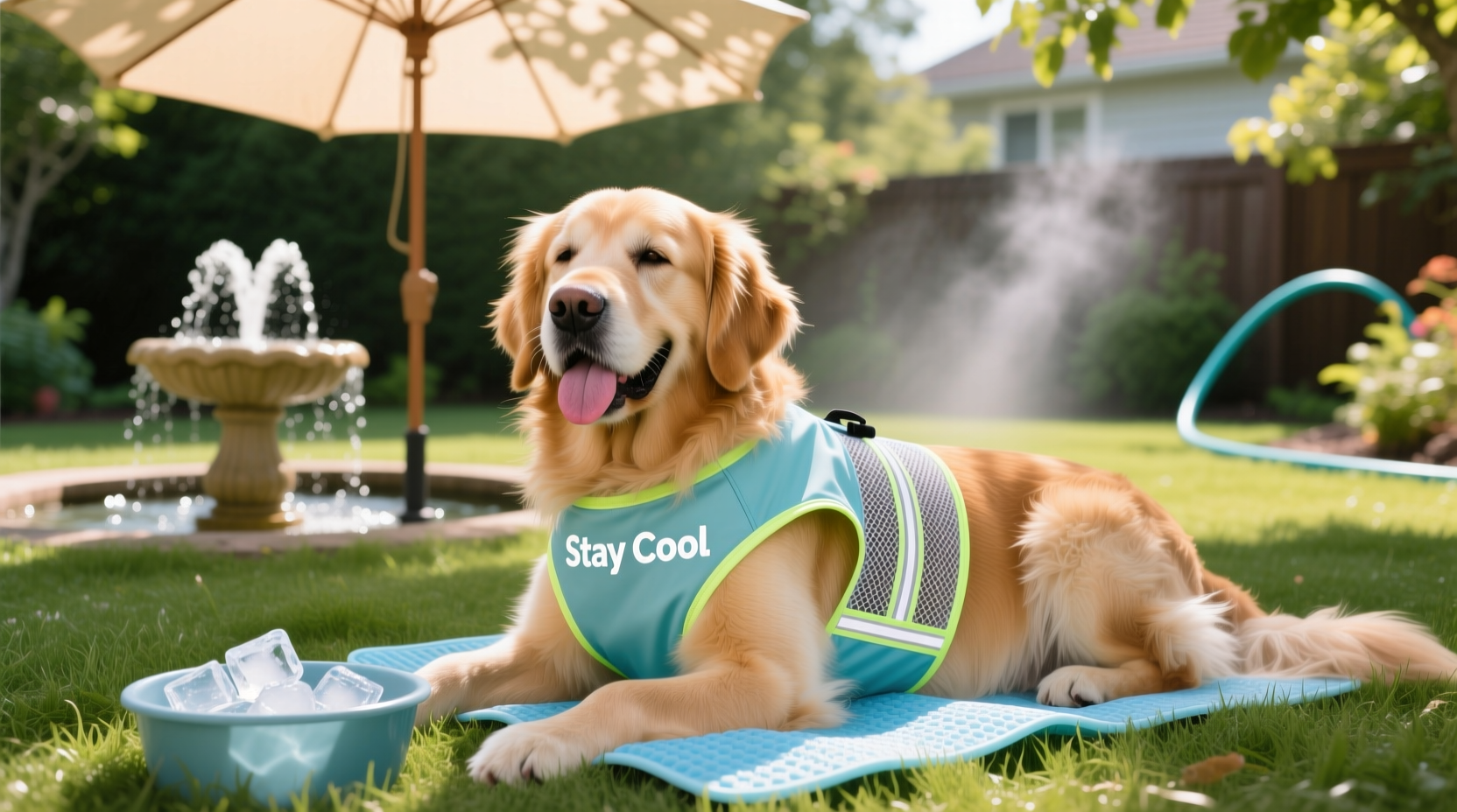 essential tips for keeping your dog comfortable and cool in a summer vest