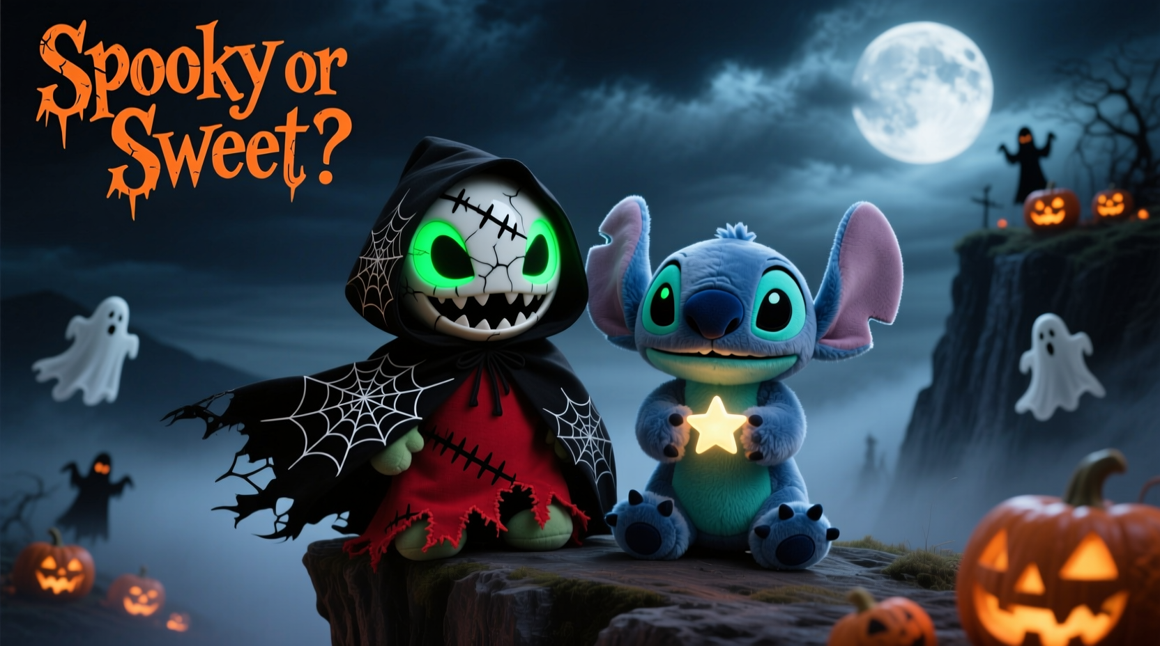 halloween stitch plush vs regular stitch plush is the spooky one worth it