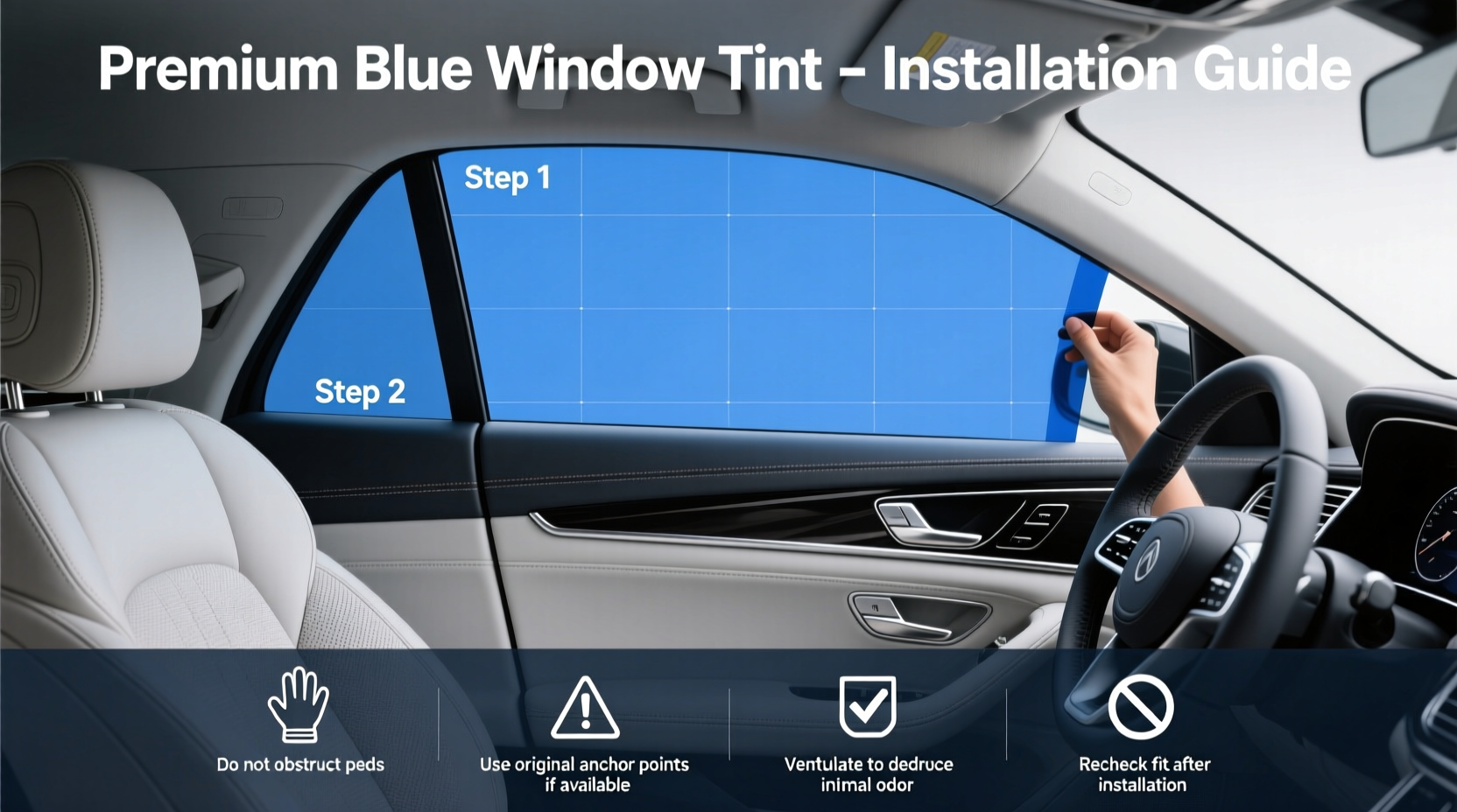 How to Choose Blue Car Window Tint: A Complete Buying Guide