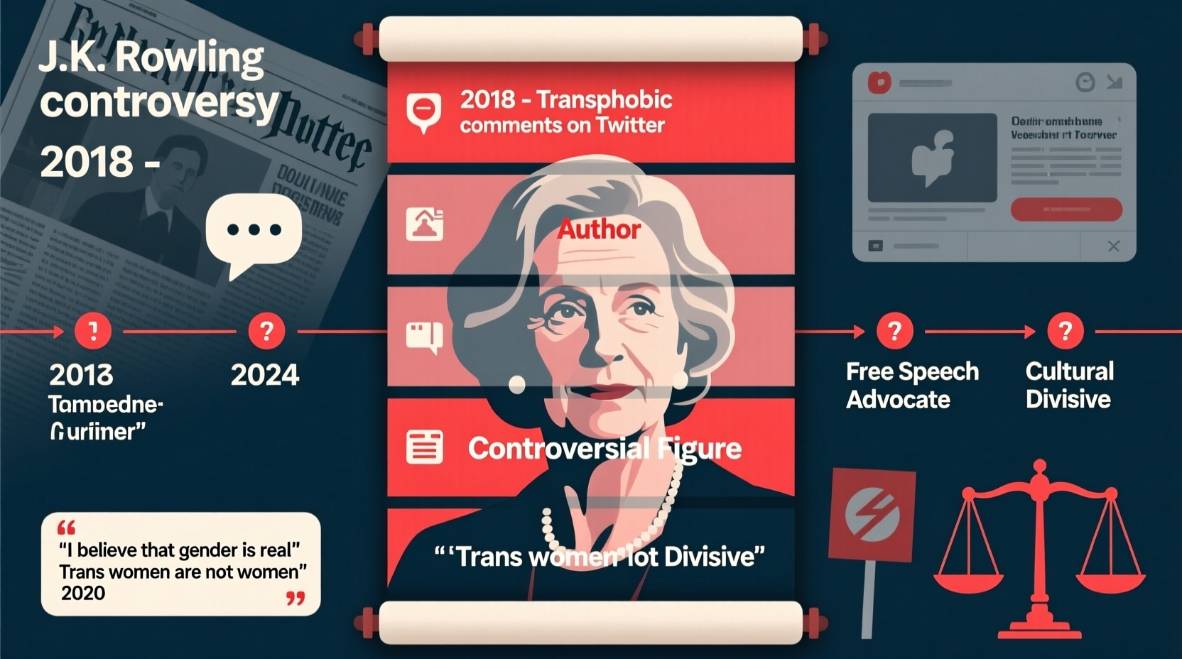 why is j k rowling cancelled controversy timeline explained