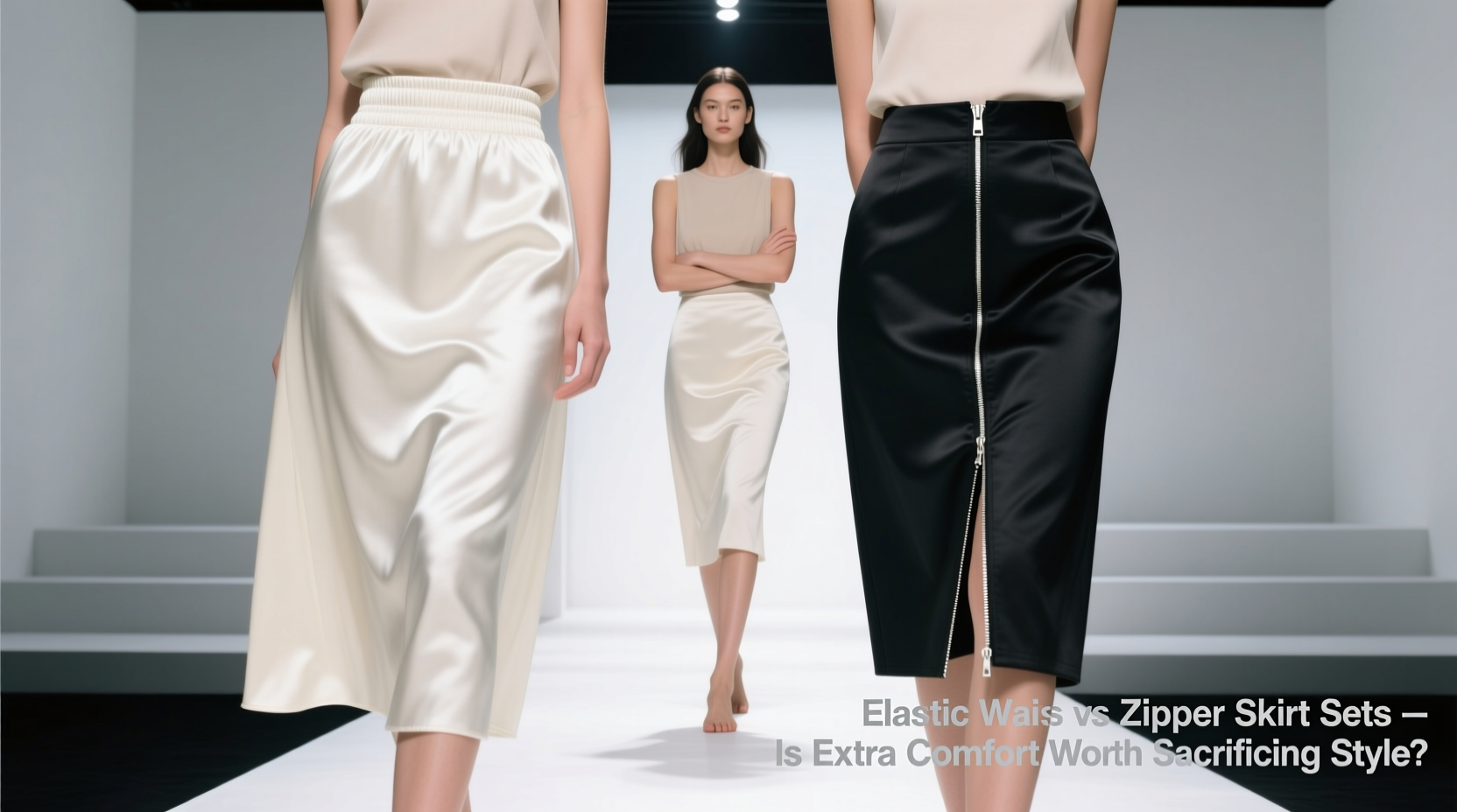elastic waist vs zipper skirt sets is the extra comfort worth sacrificing style