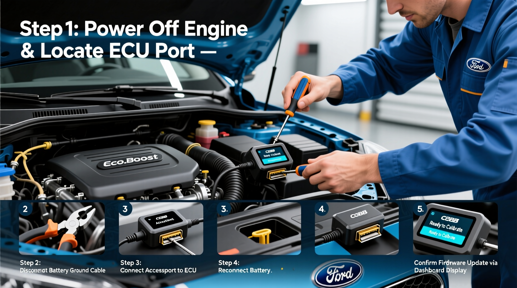 How to Install a Cobb Accessport on a Ford Focus ST (Step-by-Step)