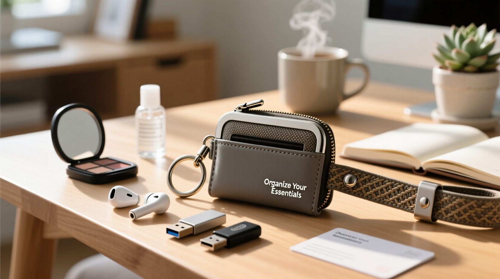 creative and practical uses for a coin purse keychain to organize your small essentials