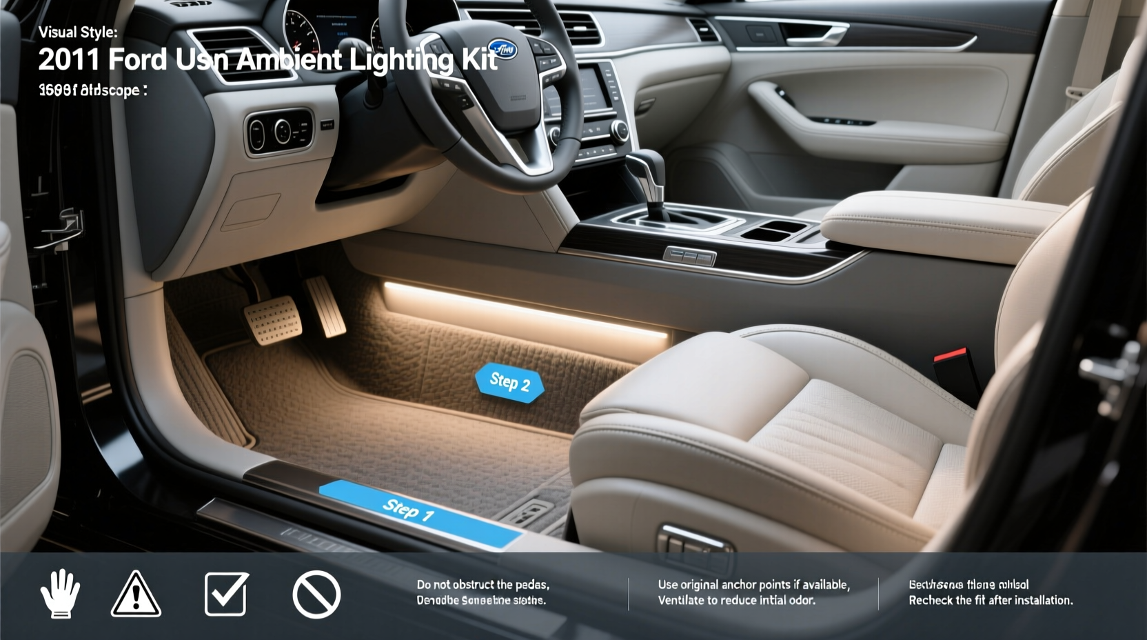2011 Ford Fusion Ambient Lighting Kit Buying Guide
