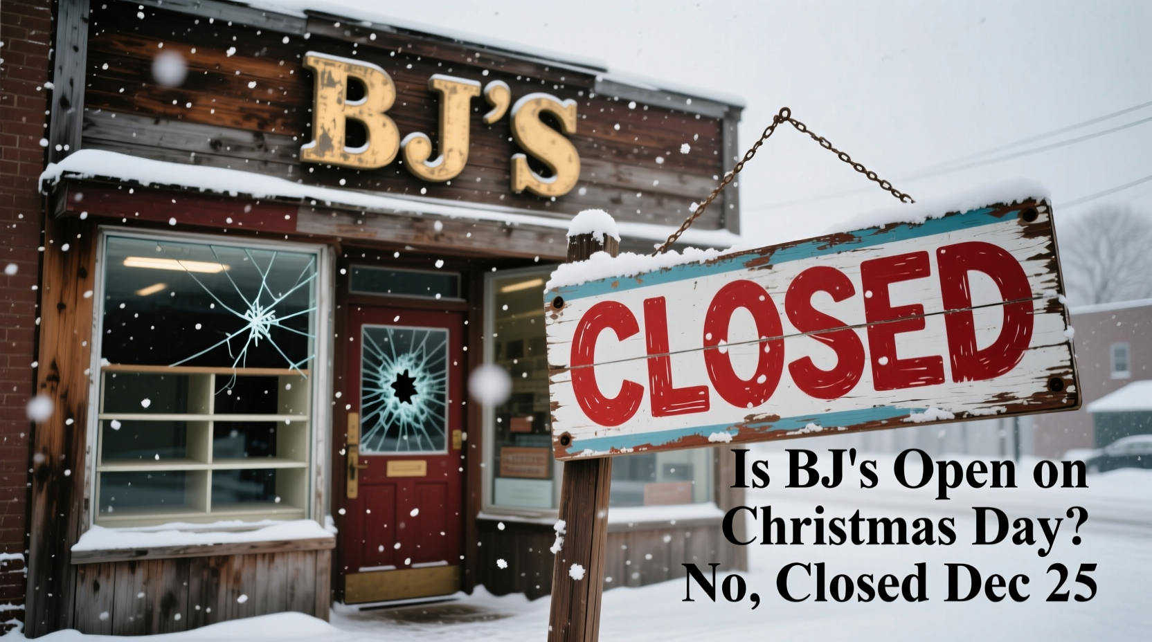 is bjs open on christmas day
