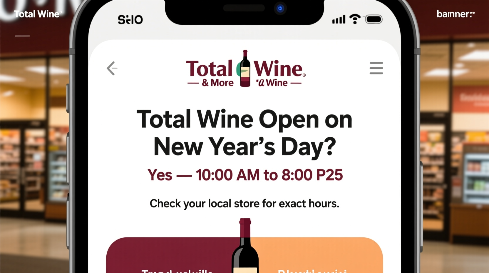 is total wine open on new years day
