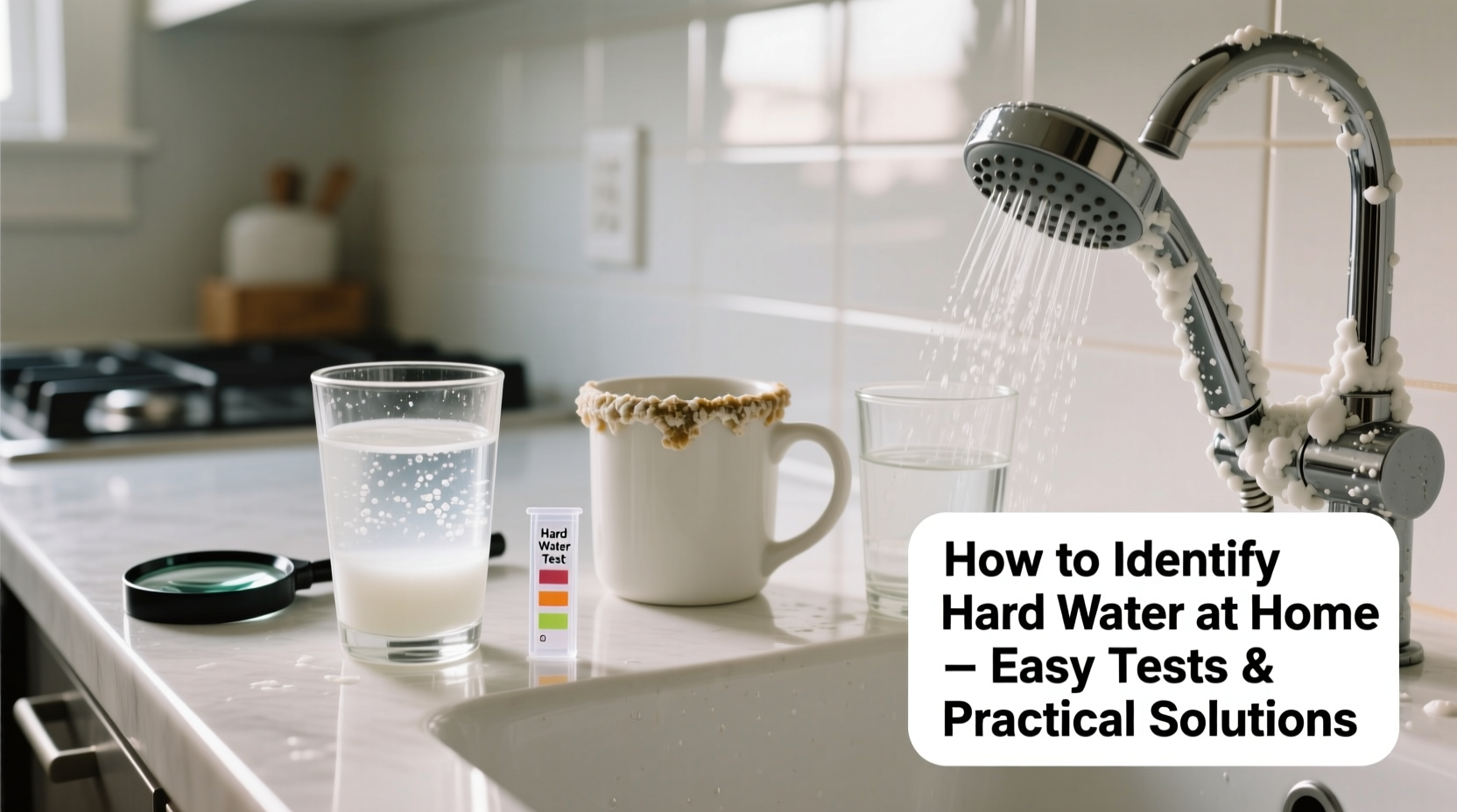 how to identify hard water in your home easy tests and practical solutions