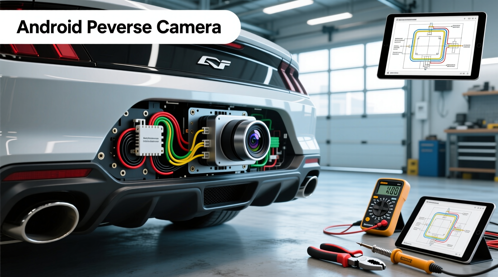 How to Wire a Reverse Camera to an Android Head Unit