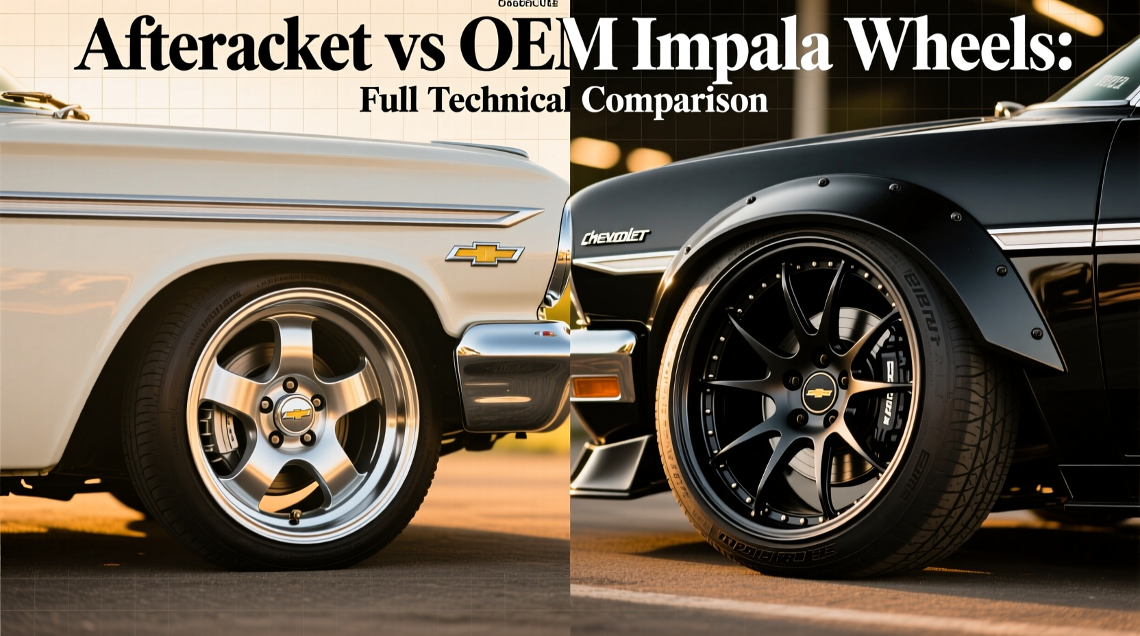aftermarket vs oem impala wheel
