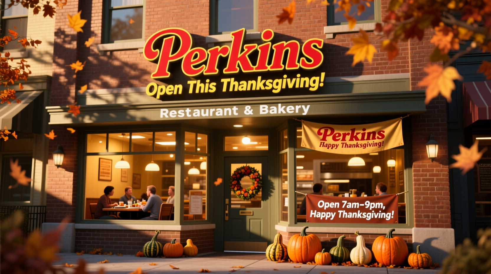 is perkins open on thanksgiving 2026