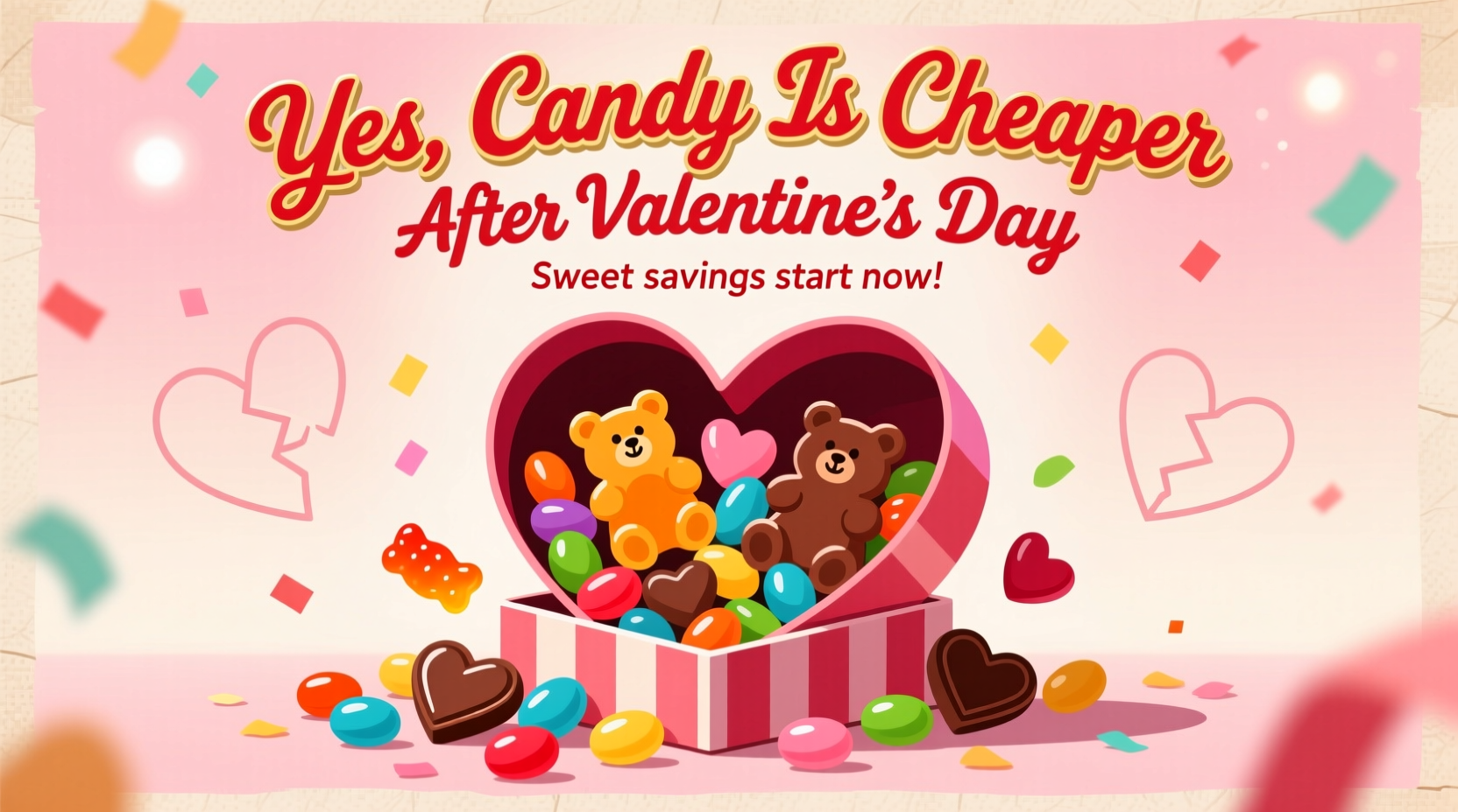 Yes, Candy Is Cheaper After Valentine's Day