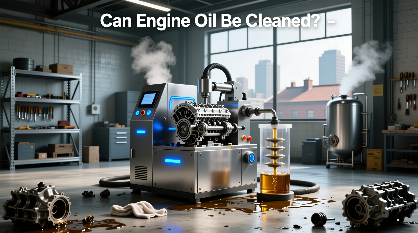 How to Choose Engine Oil Cleaning Machine, Can Engine Oil Be Cleaned?