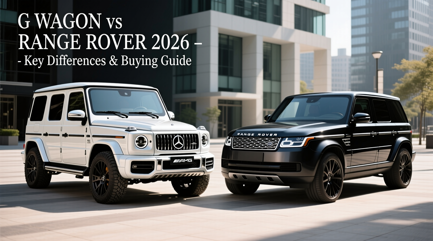 G Wagon vs Range Rover 2026: Key Differences & Buying Guide