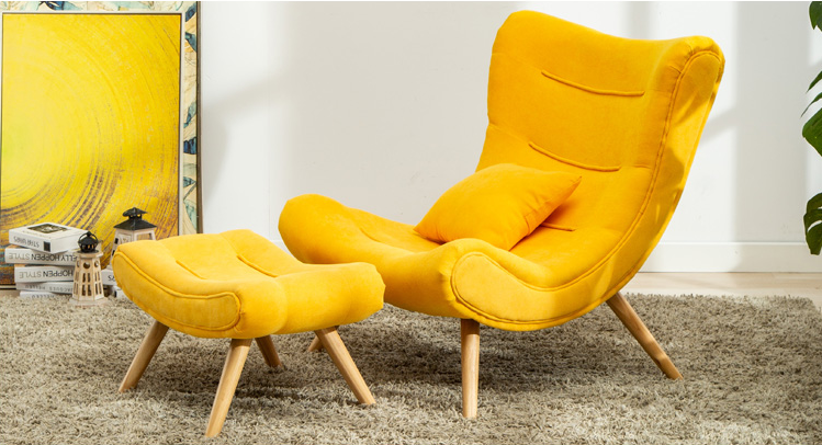 Modern Design Living Room Furniture Table And Chair Single Seat Sofa Chair