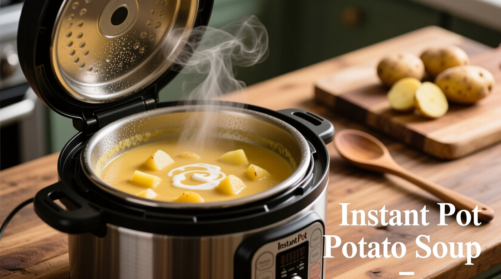 Perfect Potato Soup in Instant Pot: 25-Minute Recipe