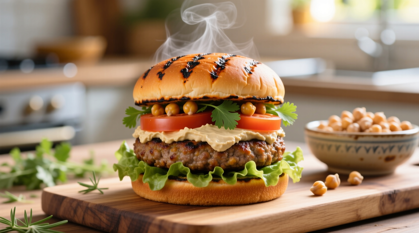 carrot chickpea burgers